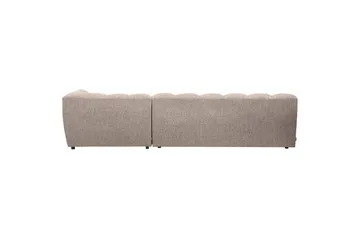 Chaiselong Allure - Vævet Brun Melange, Højre - Møbler - Sofaer - Hjørnesofa