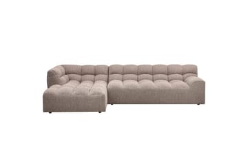 Chaiselong Allure - Vævet Brun Melange, Venstre - Møbler - Sofaer - Hjørnesofa