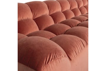 Chaiselong Allure - Vasket fløjl i rosa, Højre - Møbler - Sofaer - Hjørnesofa