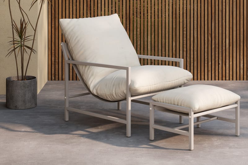 Corso Havestol - Beige - Havemøbler - Havestole - Udendørs lænestol