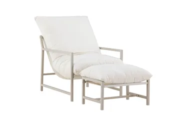 Corso Havestol - Beige - Havemøbler - Havestole - Udendørs lænestol