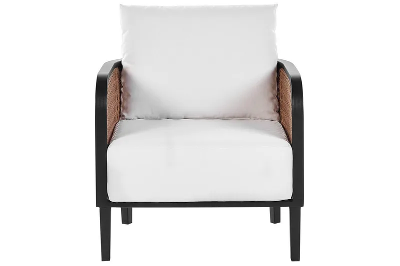 Fåtölj Beliani Montefalco Off White - Havemøbler - Havestole - Udendørs lænestol