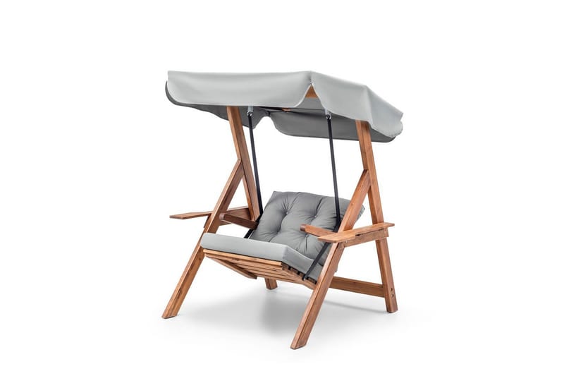 Galata Hængekøje Stol Outdoor 120 cm - Grå - Havemøbler - Havestole - Hængestol