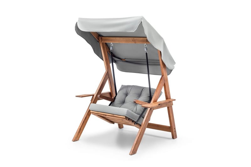 Galata Hængekøje Stol Outdoor 120 cm - Grå - Havemøbler - Havestole - Hængestol