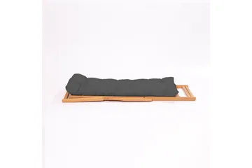 Gardellis Liggestol 43x46,5 cm - Grå/Natur - Havemøbler - Havestole - Solstole