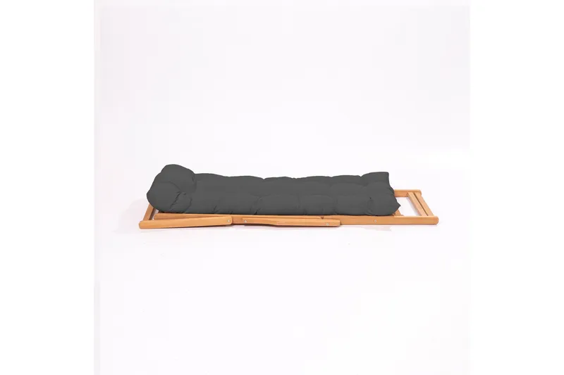 Gardellis Liggestol 43x46,5 cm - Grå/Natur - Havemøbler - Havestole - Solstole