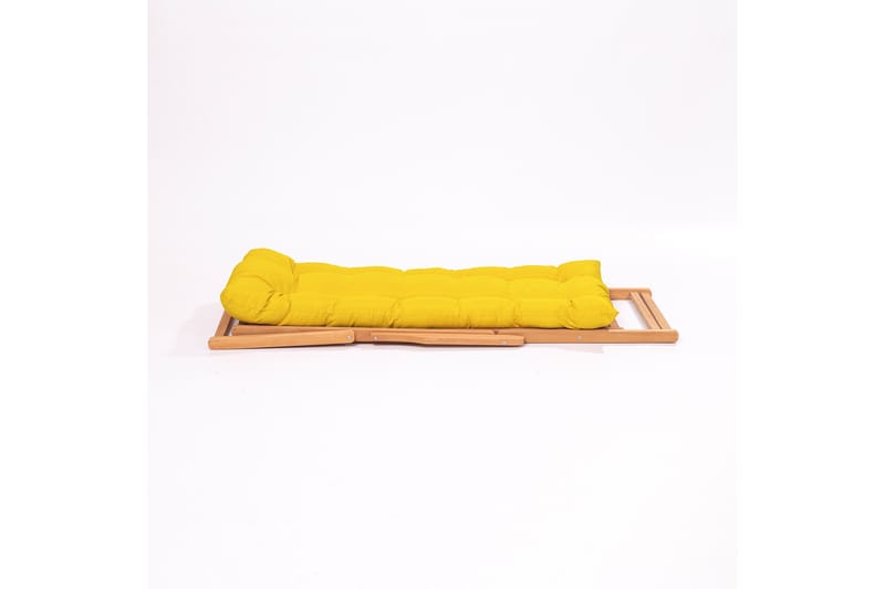 Gardellis Liggestol 43x46,5 cm - Gul/Natur - Havemøbler - Havestole - Solstole
