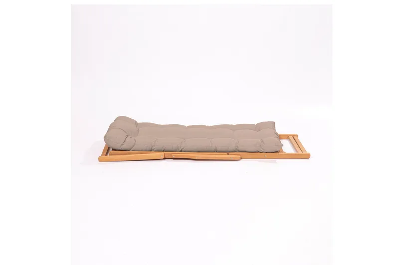 Gardellis Liggestol 58x49 cm - Brun/Natur - Havemøbler - Havestole - Solstole