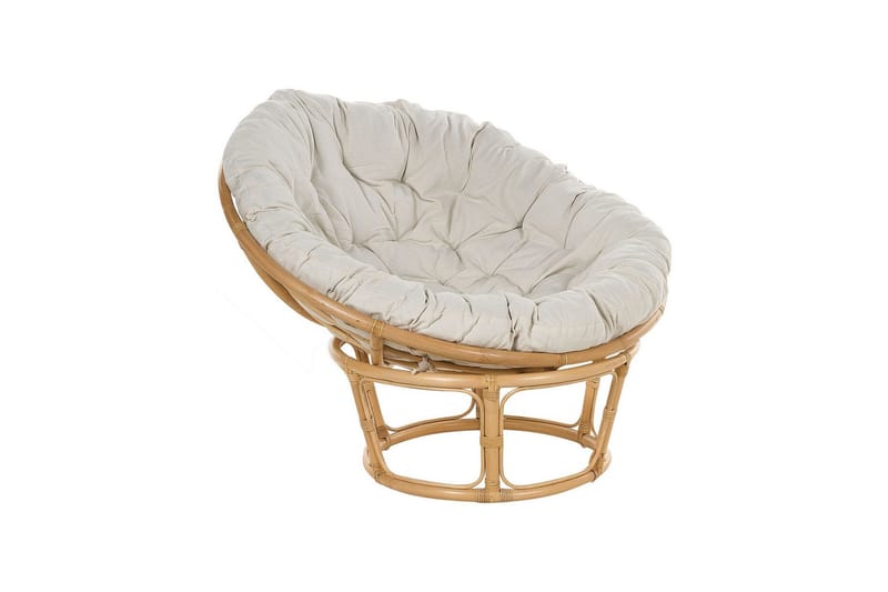 Giorgio Udendørslænestol, Natur/Beige