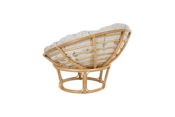 Giorgio Udendørslænestol - Natur/Beige - Havemøbler - Havestole - Udendørs lænestol