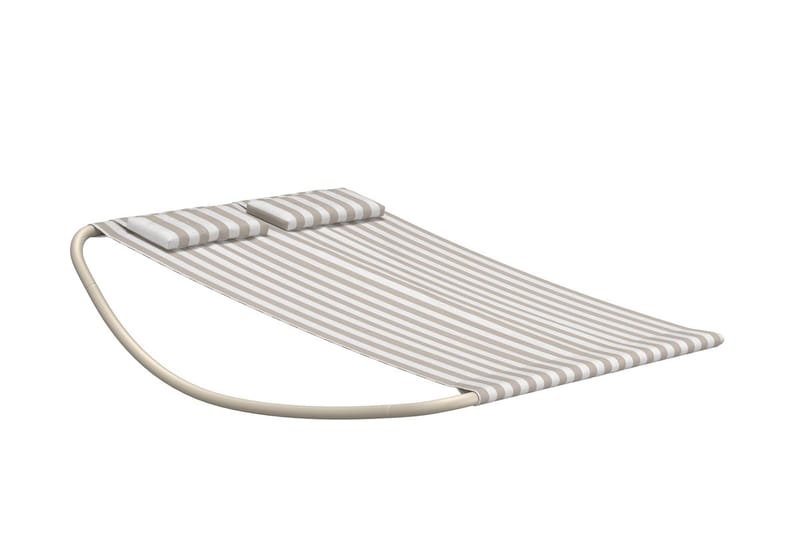 Gordo solseng udendørs - Beige/Hvid - Havemøbler - Havestole - Solseng & solvogn