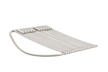 Gordo solseng udendørs - Beige/Hvid - Havemøbler - Havestole - Solseng & solvogn
