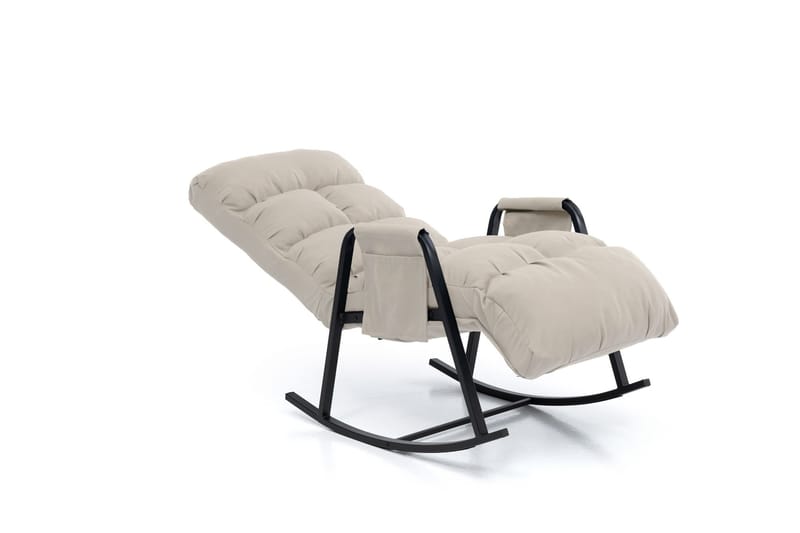 Gyngestol Atelier Del Sofa Lena Outdoor (60 x 60 x 70 cm) Beige - Havemøbler - Havestole - Havegyngestol