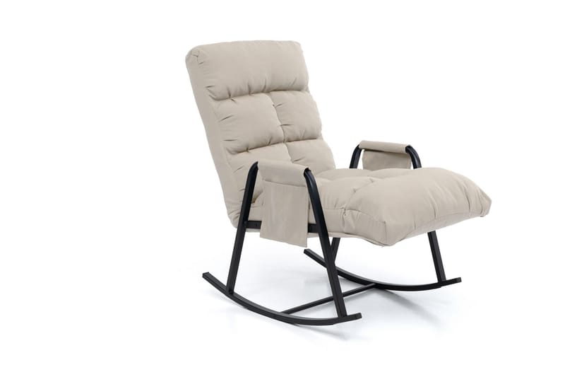 Gyngestol Atelier Del Sofa Lena Outdoor (60 x 60 x 70 cm) Beige - Havemøbler - Havestole - Havegyngestol
