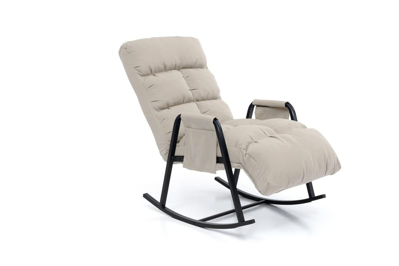 Gyngestol Atelier Del Sofa Lena Outdoor (60 x 60 x 70 cm) Beige - Havemøbler - Havestole - Havegyngestol