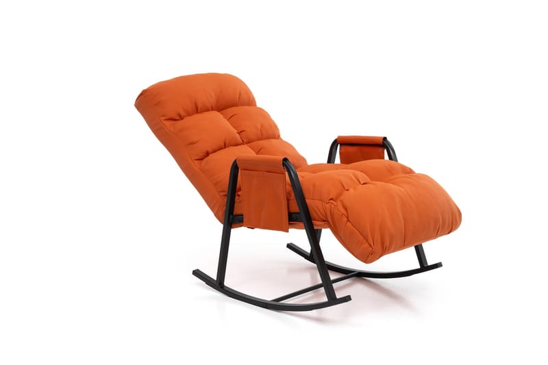 Gyngestol Atelier Del Sofa Lena Outdoor (60 x 60 x 70 cm) Orange - Havemøbler - Havestole - Havegyngestol