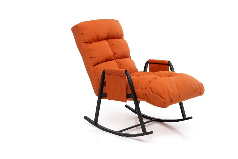 Gyngestol Atelier Del Sofa Lena Outdoor (60 x 60 x 70 cm) Orange - Havemøbler - Havestole - Havegyngestol