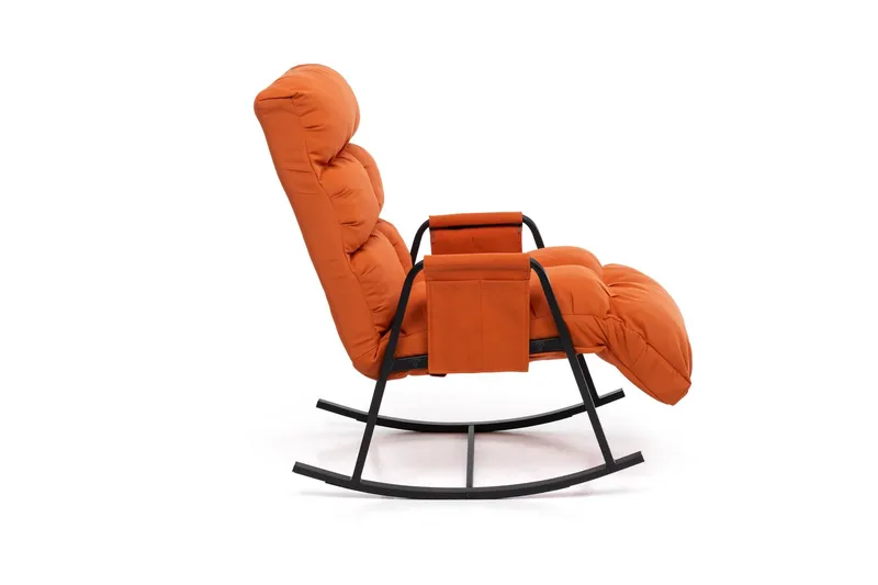 Gyngestol Atelier Del Sofa Lena Outdoor (60 x 60 x 70 cm) Orange - Havemøbler - Havestole - Havegyngestol