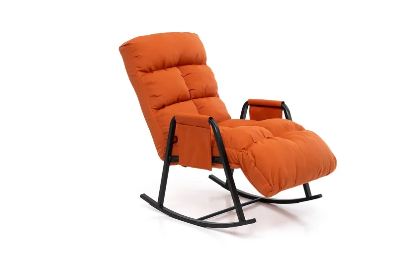 Gyngestol Atelier Del Sofa Lena Outdoor (60 x 60 x 70 cm) Orange - Havemøbler - Havestole - Havegyngestol