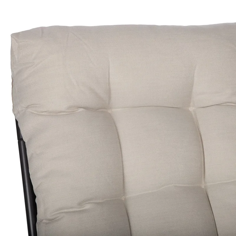 Gyngestol HOME4YOU Maris grå - Grå - Havemøbler - Havestole - Havegyngestol