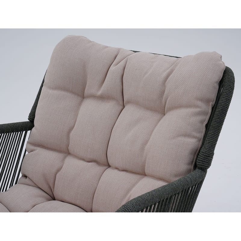 Gyngestol HOME4YOU Tuxedo - Grøn - Havemøbler - Havestole - Havegyngestol