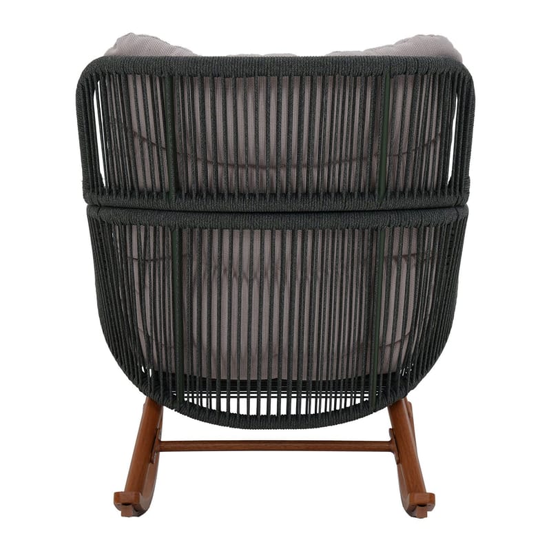 Gyngestol HOME4YOU Tuxedo - Grøn - Havemøbler - Havestole - Havegyngestol