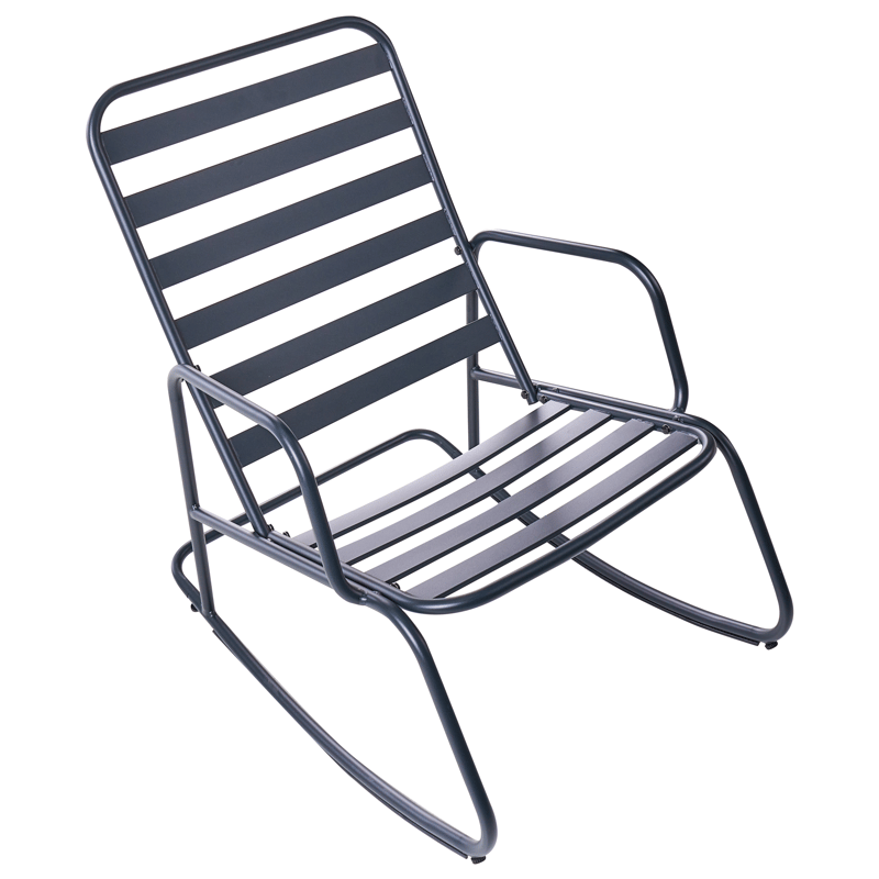 Gyngestol udendørs Turi - Sort - Havemøbler - Havestole - Havegyngestol