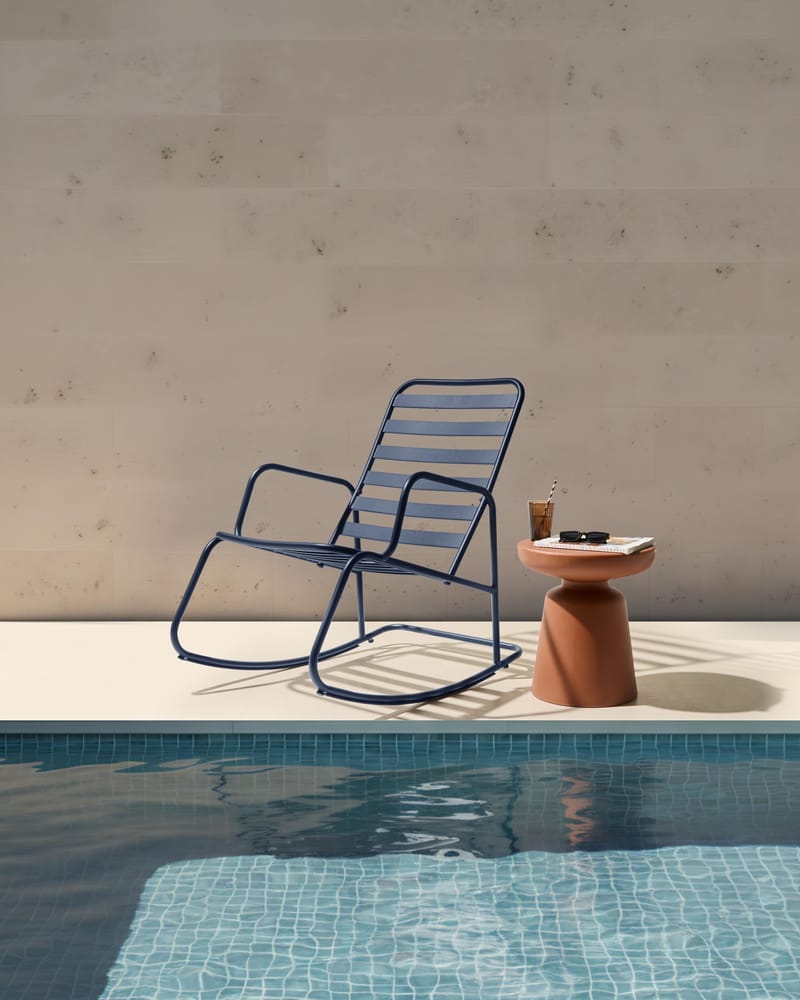 Gyngestol udendørs Turi - Sort - Havemøbler - Havestole - Havegyngestol