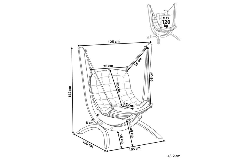 Hængekøje Alliste - Havemøbler - Havestole - Hængestol