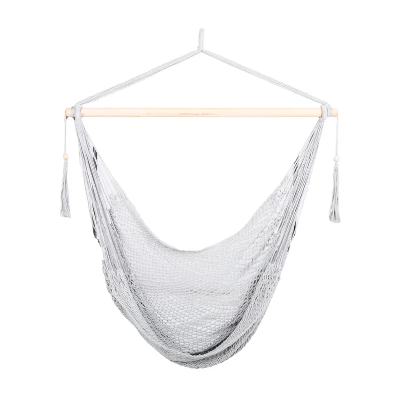 Hængekøjestol HOME4YOU Carina, Grå