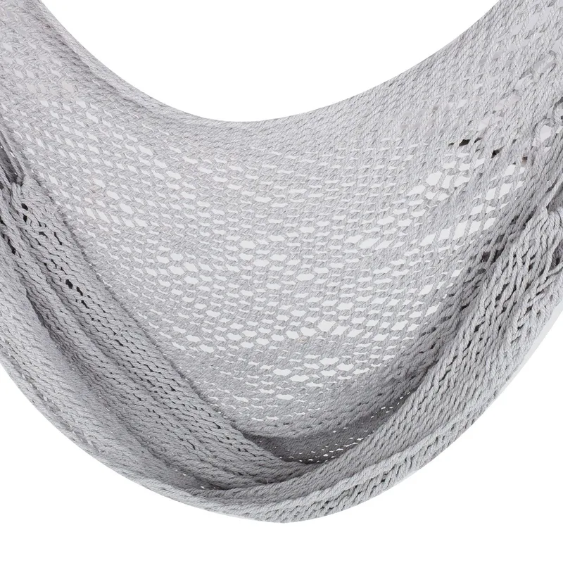 Hængekøjestol HOME4YOU Carina - Grå - Havemøbler - Havestole - Hængestol