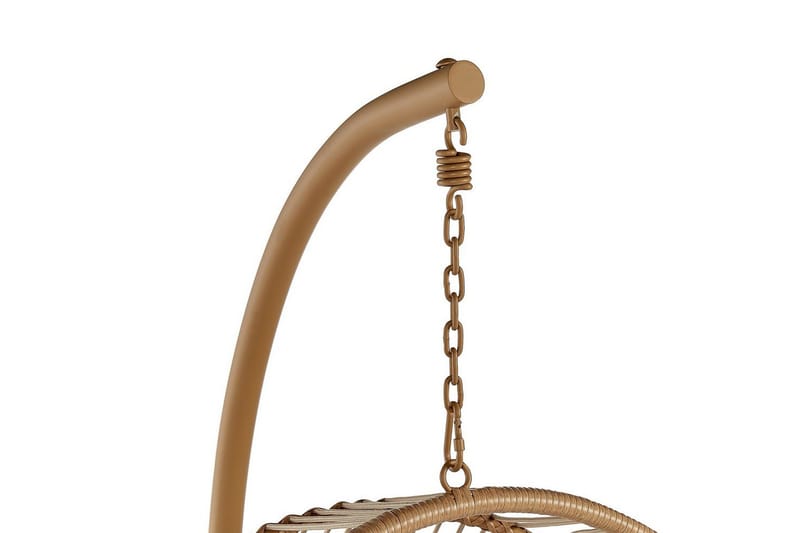 Hængestol Acri - Beige, hvid - Havemøbler - Havestole - Hængestol