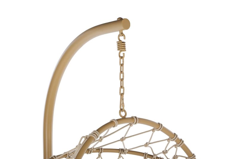 Hængestol Adria - Beige, hvid - Havemøbler - Havestole - Hængestol