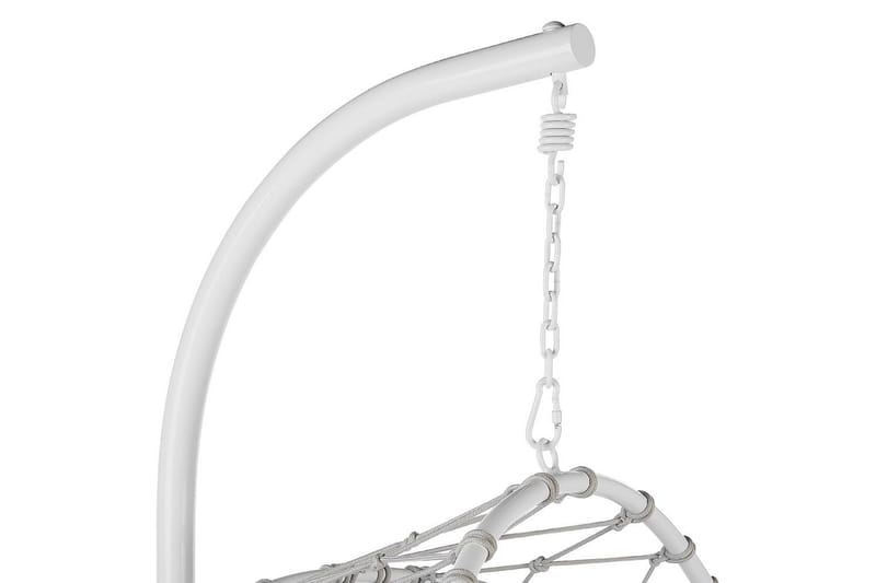 Hængestol Adria - Hvid, Grå - Havemøbler - Havestole - Hængestol