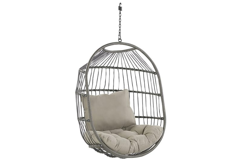 Hængestol Alba - Sort, Grå - Havemøbler - Havestole - Hængestol