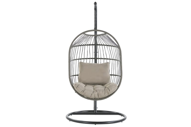 Hængestol Alba - Sort, Grå - Havemøbler - Havestole - Hængestol