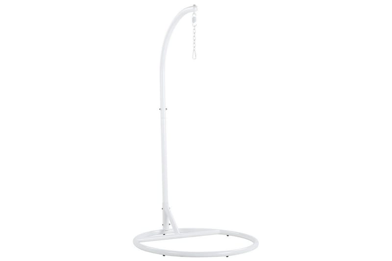 Hængestol Allera - Hvid, Grå - Havemøbler - Havestole - Hængestol