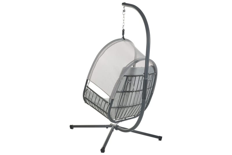 Hængestol Alviano - Lys grå - Havemøbler - Havestole - Hængestol