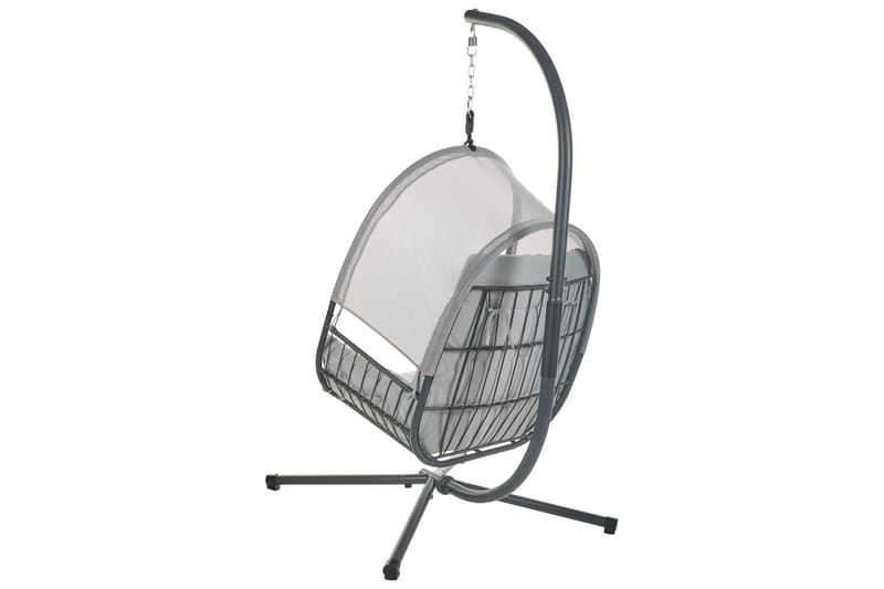 Hængestol Alviano - Lys grå - Havemøbler - Havestole - Hængestol