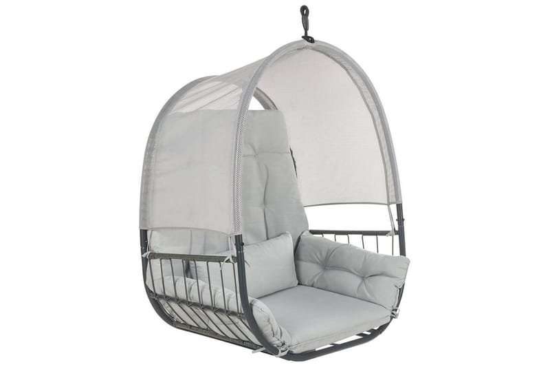 Hængestol Alviano - Lys grå - Havemøbler - Havestole - Hængestol