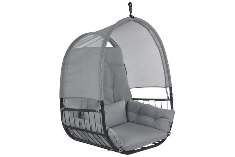 Hængestol Alviano - Mørkegrå - Havemøbler - Havestole - Hængestol