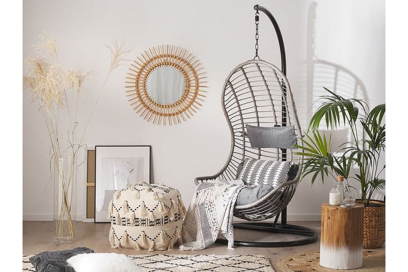 Appuna Hængestol med Stativ - Grå - Havemøbler - Havestole - Hængestol