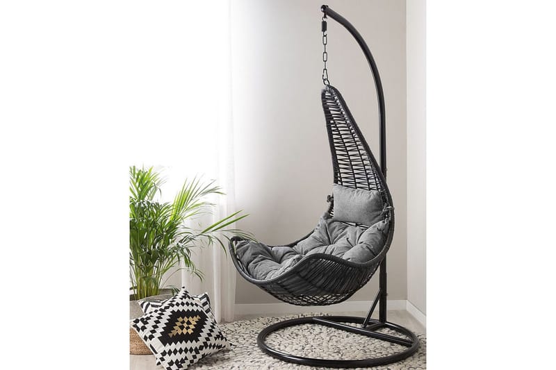 Hængestol Atri II - Sort - Havemøbler - Havestole - Hængestol