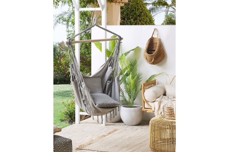 Hængestol Bonea - Lys grå - Havemøbler - Havestole - Hængestol