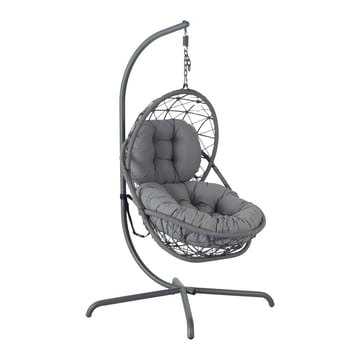 Hængestol HOME4YOU Amara 134x134x196 cm mørkegrå - Mørkegrå - Havemøbler - Havestole - Hængestol - Hængestol på stativ
