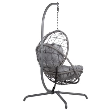 Hængestol HOME4YOU Amara 134x134x196 cm mørkegrå - Mørkegrå - Havemøbler - Havestole - Hængestol - Hængestol på stativ