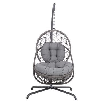 Hængestol HOME4YOU Amara 134x134x196 cm mørkegrå - Mørkegrå - Havemøbler - Havestole - Hængestol - Hængestol på stativ