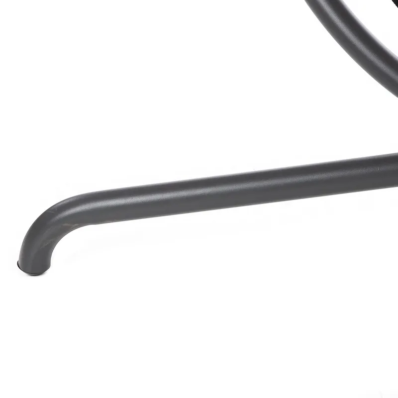 Hængestol HOME4YOU Amara 134x134x196 cm mørkegrå - mørkegrå - Havemøbler - Havestole - Hængestol - Hængestol på stativ