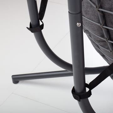 Hængestol HOME4YOU Finse 2-personers 142x106x194 cm mørkegrå - Mørkegrå - Havemøbler - Havestole - Hængestol - Hængestol på stativ