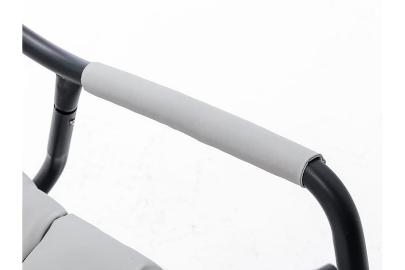 Hængestol Udendørs – Hængelænestol – Hængesving med stativ og tag til altan og terrasse - Sort|Grå - Havemøbler - Havestole - Hængestol